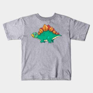 Stegosaurus Dinosaur Kids T-Shirt